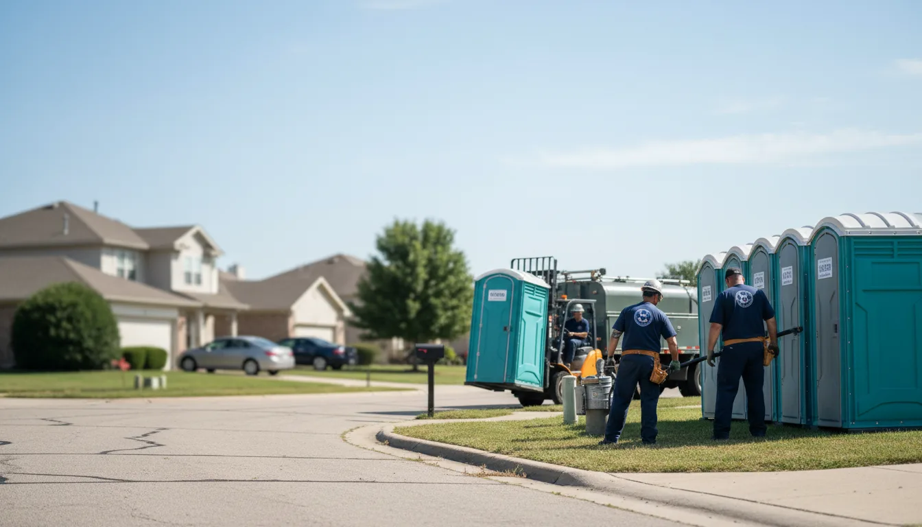 Porta Potty Rental in Lamoure, ND near me